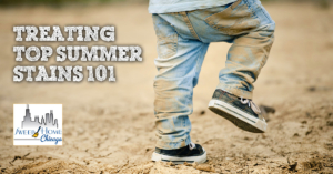 how to treat top summer stains: grass, ice cream, mud and more